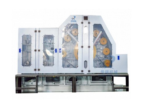 Чесальная машина с одноцилиндровым и двойным съемником HR2000